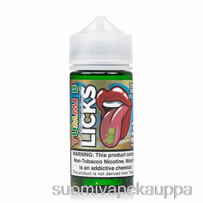 Vape Suomi Frozty Yummi B - Licks Roll Upz - 100ml 6mg